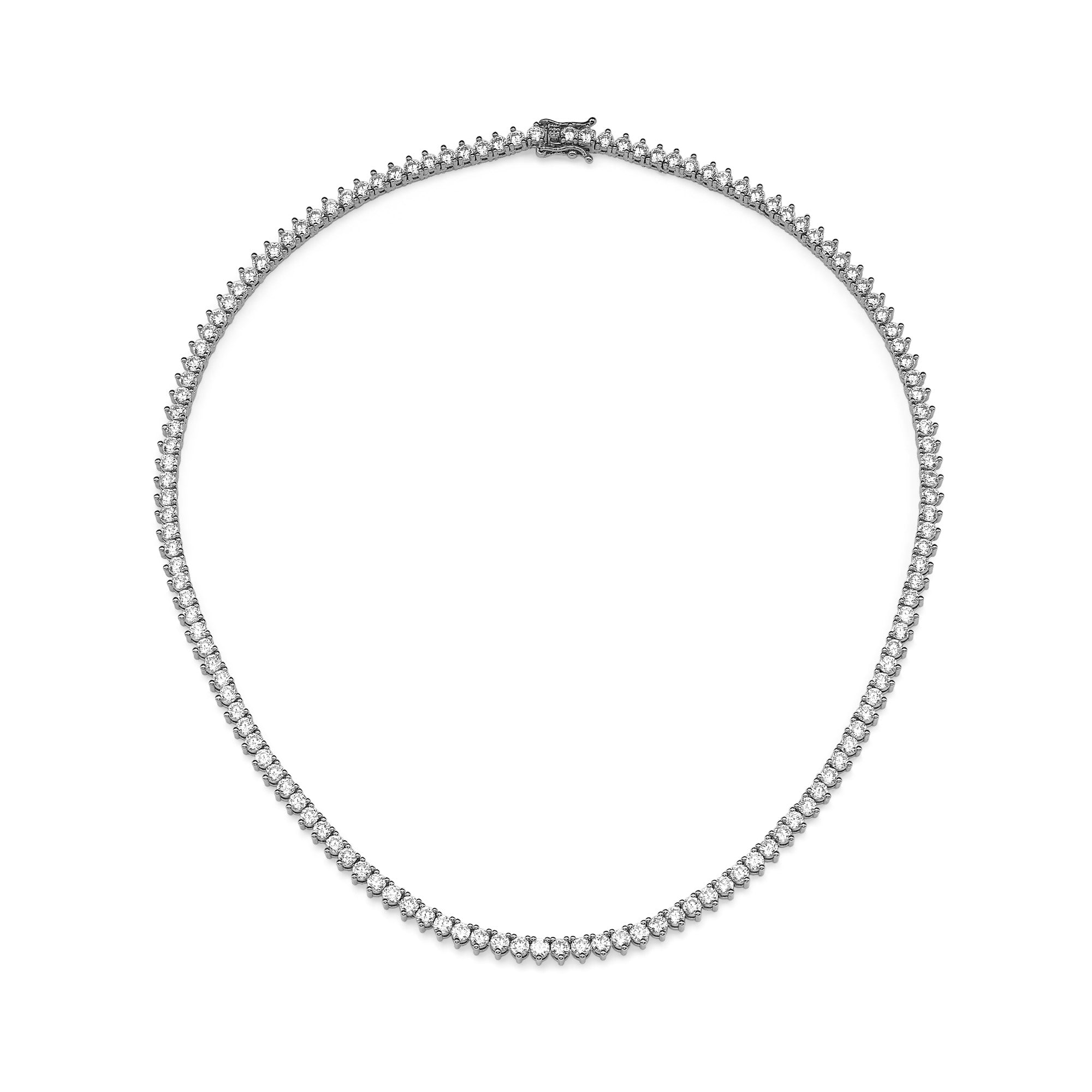 Emmanuelle Tennis Necklace